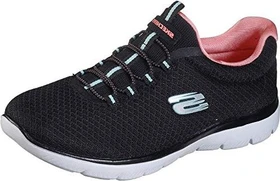 Skechers Summits schwarz/rosa (Damen)
