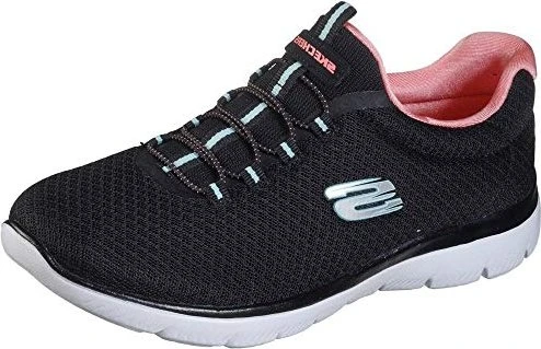 Skechers Summits schwarz/rosa (Damen)