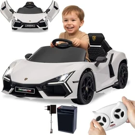 Jamara Ride-on Lamborghini Revuelto weiß