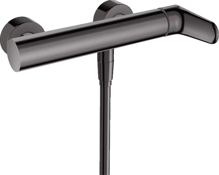 Hansgrohe Axor Citterio M Einhebel-Brausemischer Aufputz polished black chrome