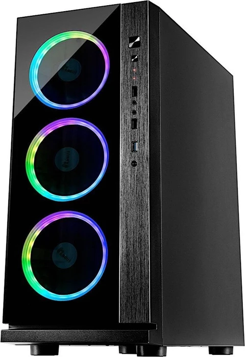 Inter-Tech W-III RGB, Acrylfenster