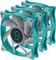 Iceberg Thermal IceGALE, Teal, 120mm, 3er-Pack Vorschaubild