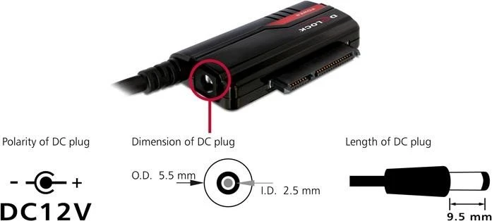DeLOCK USB -> SATA