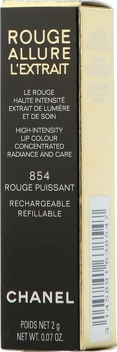 Chanel Rouge Allure L'Extrait Lippenstift nachfüllbar 854 rouge puissant, 2g