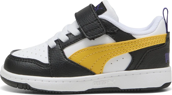 Puma Rebound V6 Lo puma black/yellow sizzle/puma white (Junior)