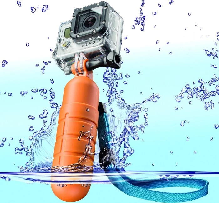Mantona Auftriebshilfe inkl. Handgriff für GoPro