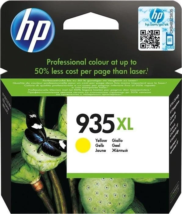 Hewlett Packard INK CARTRIDGE NO 935XL YELLOW Image