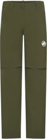 Mammut Outdoor Zip-Off Hose lang dark marsh (Damen)