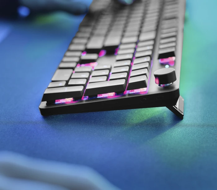 Trust Gaming GXT 866 Torix Wireless, schwarz, LEDs RGB, Huano WHITE, USB, DE