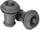Vacu Vin Stopfen 2er Set grau (08840612)