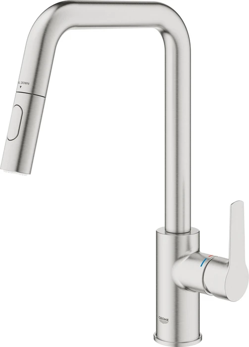 Grohe Start Einhand-Spültischbatterie 1/2" supersteel