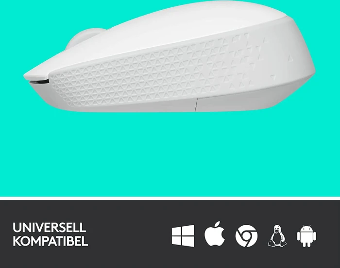Logitech M171 Wireless Mouse weiß, USB