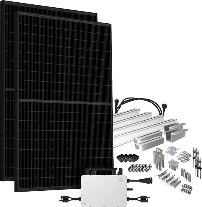 Offgridtec hoymiles HM-800 + Luxen Solar LNVB-410M, 800W, 820Wp (4-01-016030-016)