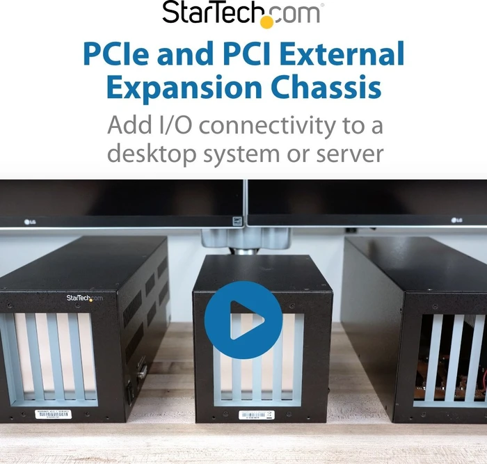 StarTech 4-Slot PCIe Expansion Chassis, Erweiterungsgehäuse für PCIe, USB-C 3.1