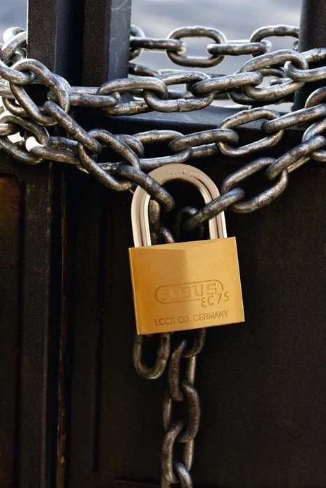 ABUS Messing 75/30, verschiedenschließend, Vorhängeschloss