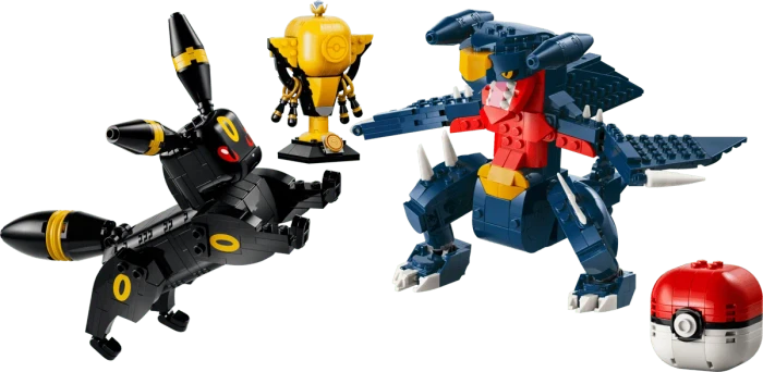 LEGO Pokémon SMART Play - Nachtaras und Knakracks Duell um die Meisterschaft