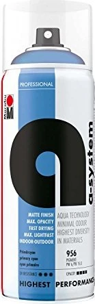 Marabu A-system Mattlack, primärcyan, 400ml