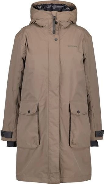 Didriksons Ilsa Funktionsmantel mocha brown (Damen)