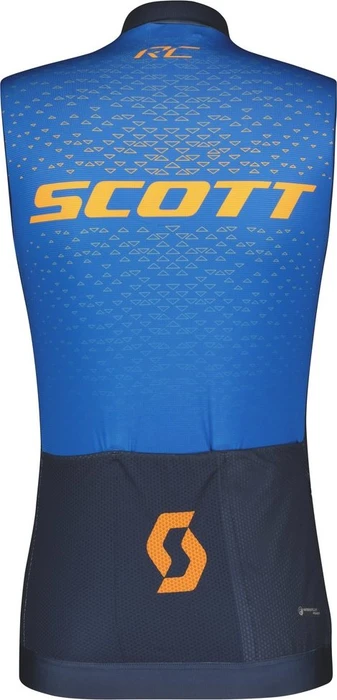 Scott RC Pro Trikot ärmellos midnight blue/copper orange (Herren)