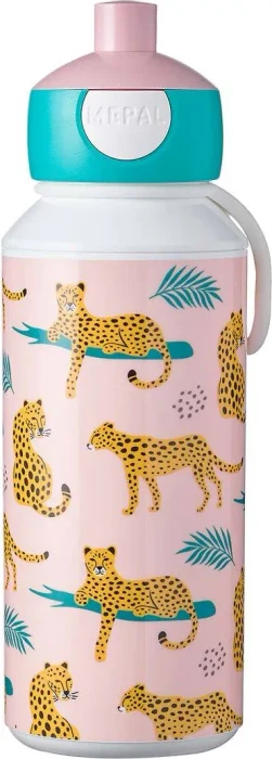 Mepal Pop-Up Campus Trinkflasche 400ml leopard
