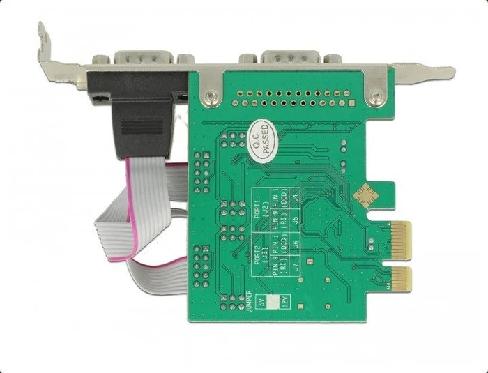 DeLOCK 2x seriell, PCIe 2.0 x1