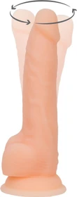 Naked Addiction Rotating & Vibrating Dong 20cm hautfarbe/hell
