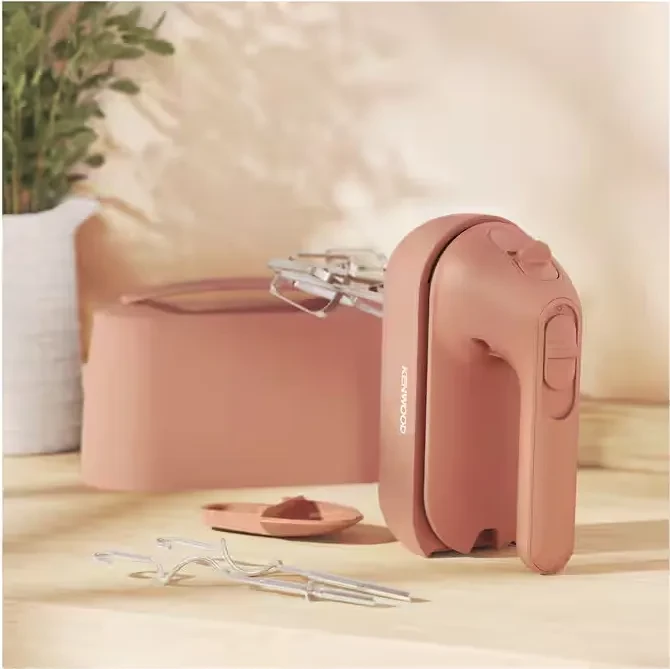 Kenwood HMP40.000RD Quick Mix Go Handmixer clay red