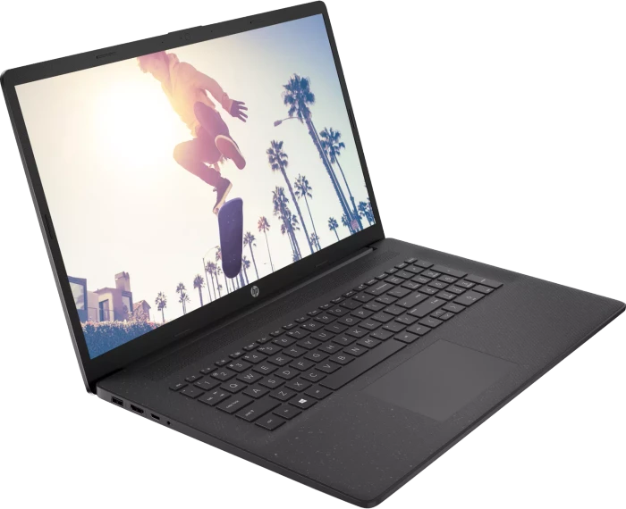 HP Laptop 17-cn3132ng, Jet Black/Starry Black, Core i3-N305, 8GB RAM, 512GB SSD, DE