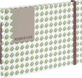 Hama Buch Fotoalbum Fern 18x13 / 20 braune Seiten