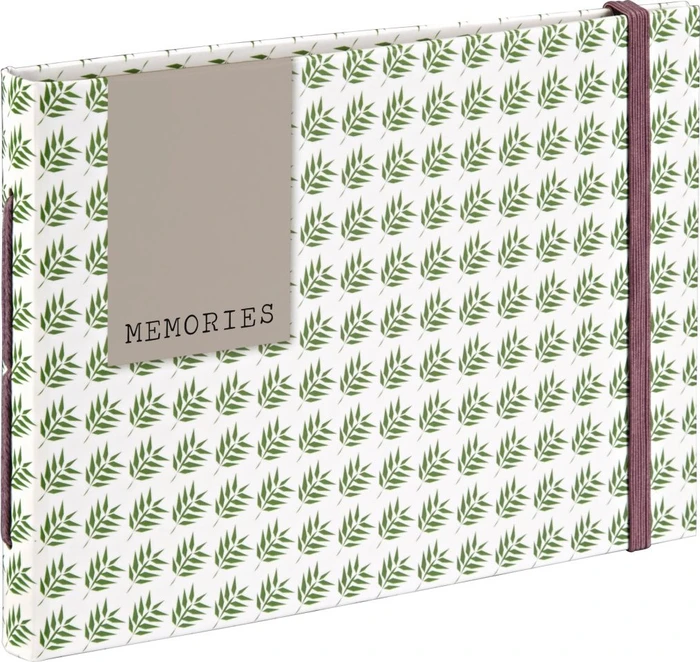 Hama Buch Fotoalbum Fern 18x13 / 20 braune Seiten