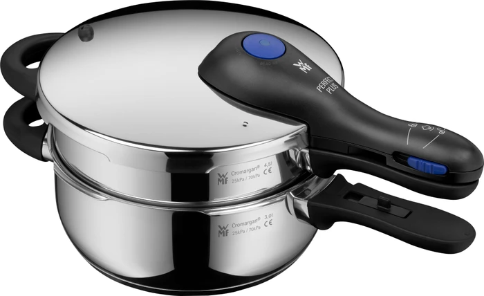 WMF Perfect Plus One Pot Schnellkochtopf-Set, 3-tlg.