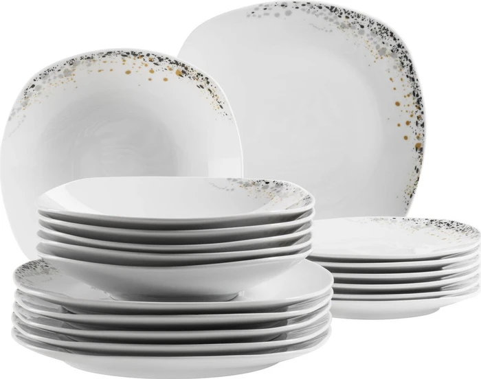 Mäser Dining Set 18tlg SPACE DUST, 18 Stück