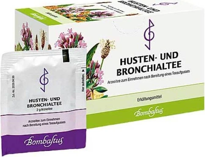 Bombastus Husten- und Bronchialtee Beutel, 20 Stück