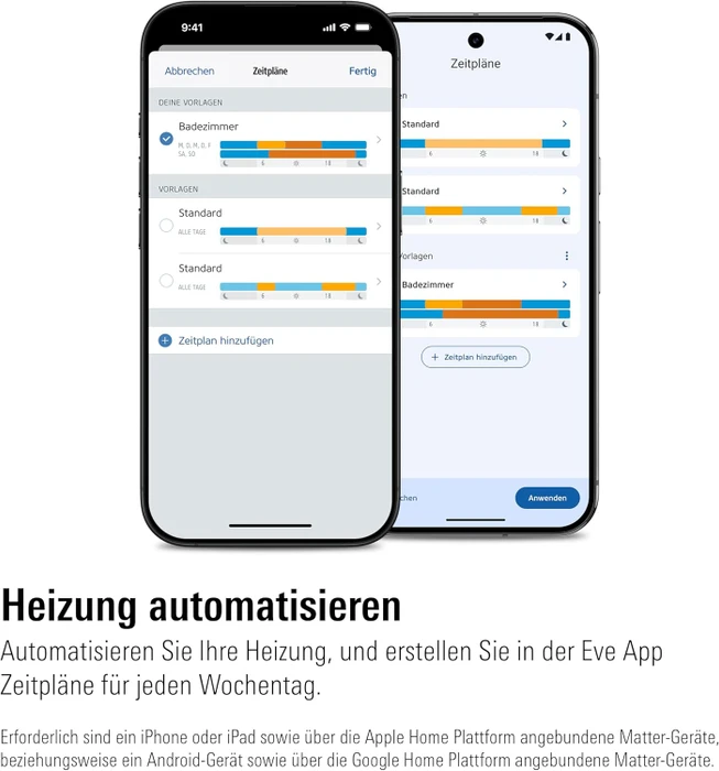 Eve Thermo 2024 (4. Generation/Matter) Heizkörperthermostat, Heizungssteuerung
