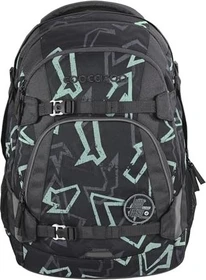 Coocazoo Mate Reflective Graffiti Schulrucksack