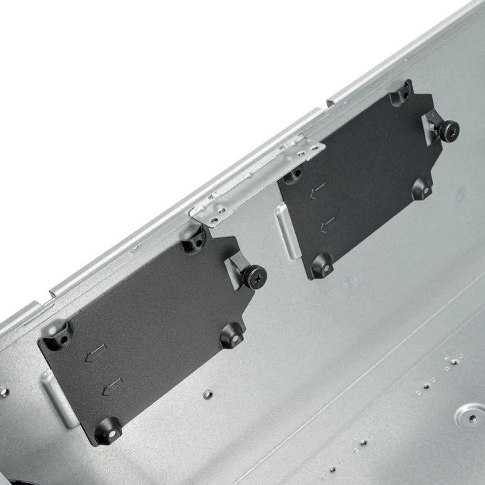 SilverStone RM4A, Rackmount Storage, grau/schwarz, 4HE, ATX