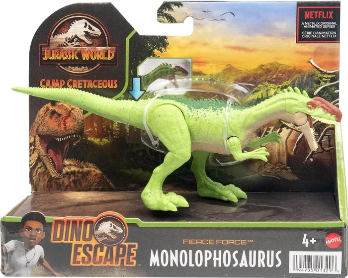 Mattel Jurassic World - Dino Escape Fierce Force Monolophosaurus