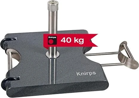 Knirps Trolley Granitsockel Sonnenschirmständer 40kg 48x48cm