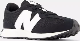 New Balance 327 Bungee Lace schwarz/weiß (Junior)