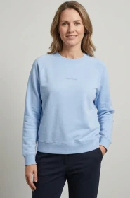 Marc O'Polo DFC Relaxed aus Organic Cotton Sweatshirt blue dusk (Damen)
