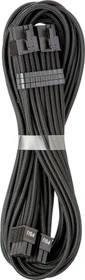 CableMod C-Series Pro ModMesh Bridged, Corsair Type 4, 8+8-Pin PCIe Kabel, schwarz, 60cm