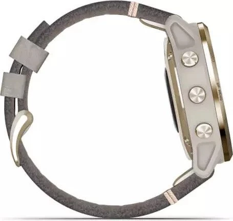Garmin Fenix 6S Pro Solar light gold/shale grey
