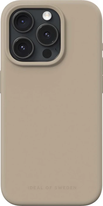 iDeal of Sweden Silicone Case für Apple iPhone 15 Pro beige