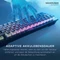 Roccat Vulcan II Mini Air, LEDs RGB, schwarz, TITAN II OPTICAL BROWN, USB/Bluetooth, DE Vorschaubild