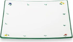 Gmundner Keramik Streublumen Speiseteller Trend 26x26cm