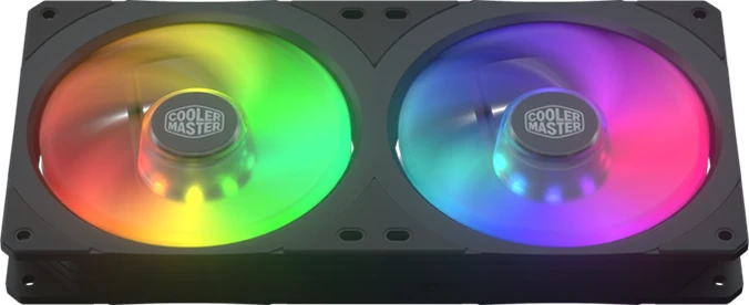 Cooler Master MasterFan SF240R ARGB, 2x 120mm