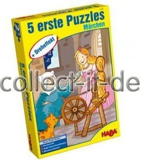 HABA 5 erste Puzzles Dreheffekt Märchen