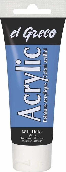 Kreul el Greco Acrylic Ink Acrylfarbe, lichtblau, 75ml