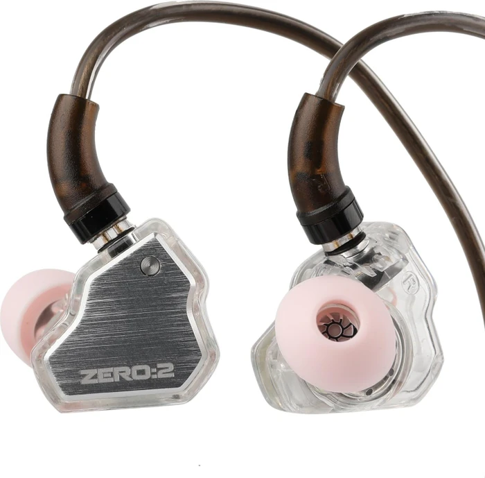 7Hz x Crinacle Zero:2 silber ohne Mikrofon