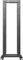 Lanberg Open Rack Series 19" Open Frame Rack 42HE, 4-Pfosten, mit Rollen, Flat Pack, tiefenverstellbar, 430-590mm, RAL 9004, 800mm tief Vorschaubild